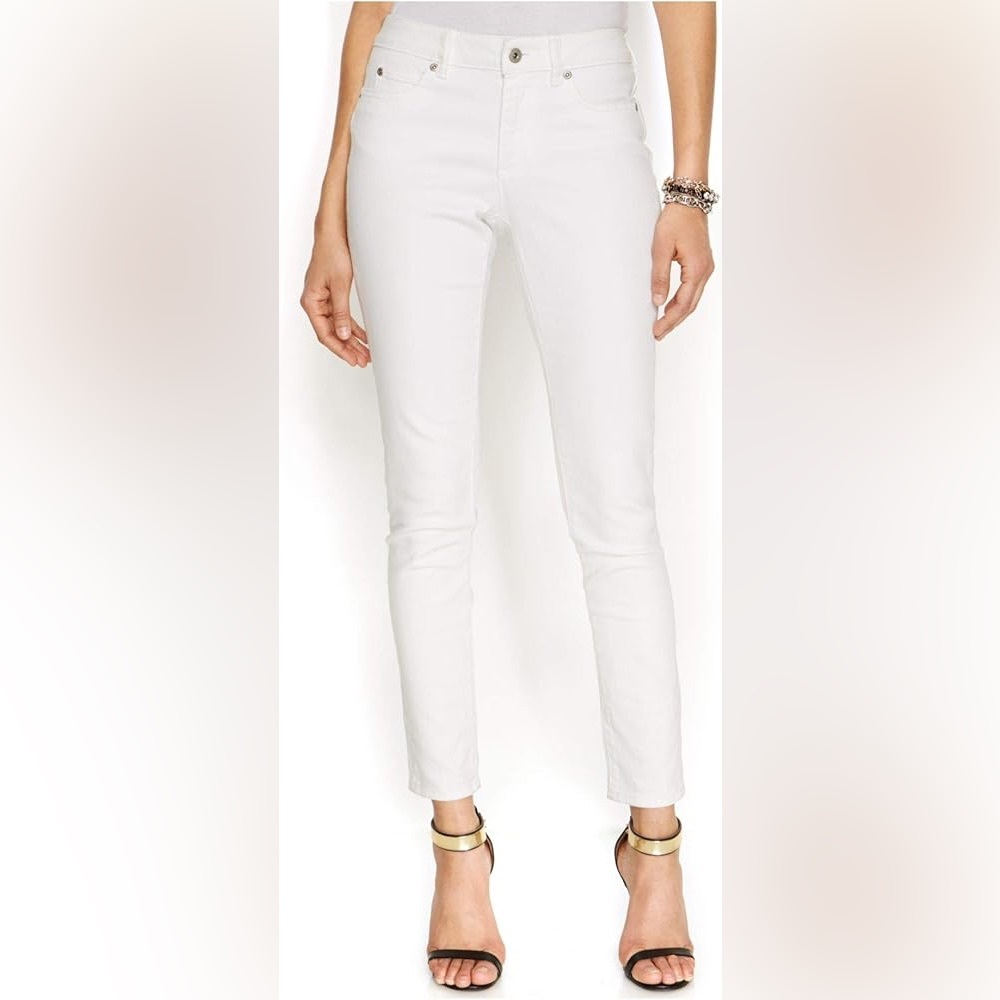 NEW Vince Camuto Essentials Ultra White 5 Pocket Skinny Jean Size 25